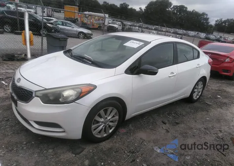 2014 Kia Forte Lx z USA, uszkodzony, nr VIN KNAFX4A68E5130163